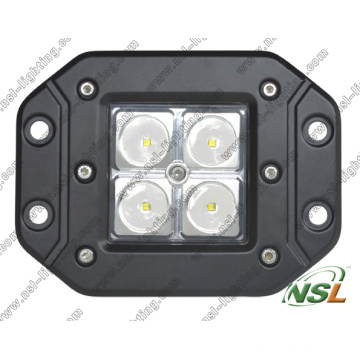 12V 24V LED luz de trabalho, 16W impermeável LED luz de trabalho, IP67 LED luz de trabalho com CE, RoHS